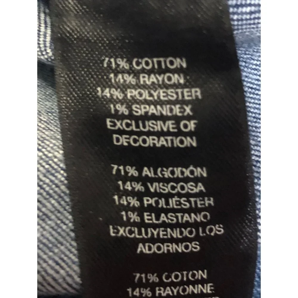 Chicos So Slimming Cropped Jeans Womens 1 (M/8) NEW - Picture 10 of 16